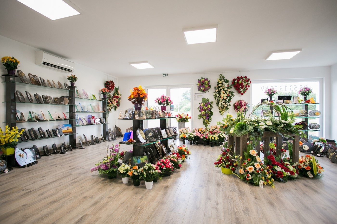 interieur boutique funeraire